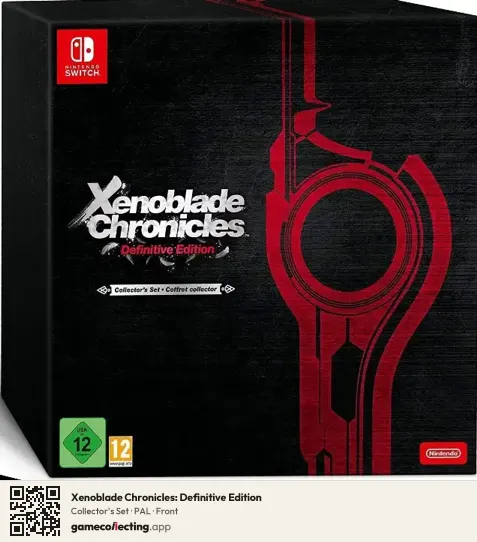 Xenoblade Chronicles: Definitive Edition Nintendo Switch, PAL box front