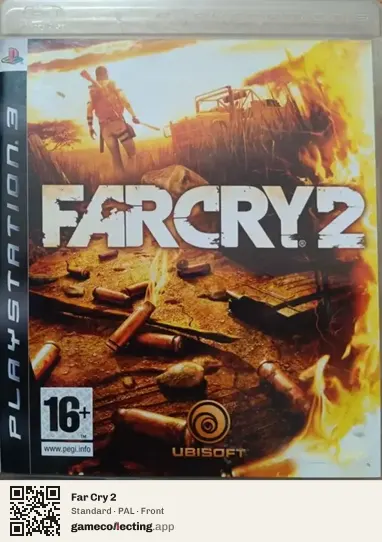 Far Cry 2 PlayStation 3, PAL box front