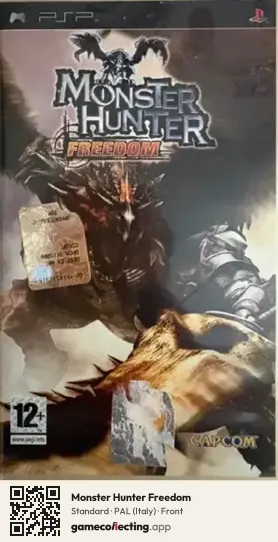 Monster Hunter Freedom PlayStation Portable, Italy box front