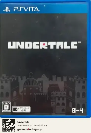 Undertale PlayStation Vita, Asia box front