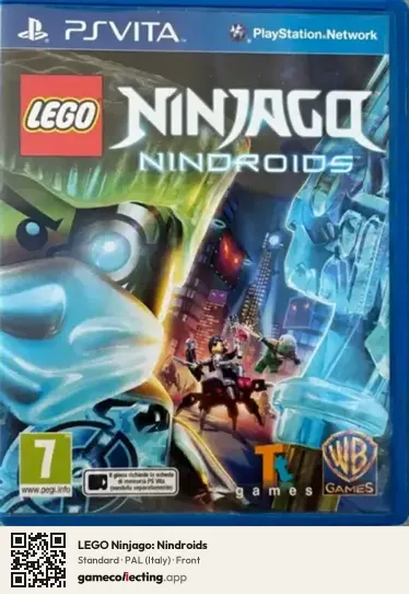 LEGO Ninjago: Nindroids PlayStation Vita, Italy box front