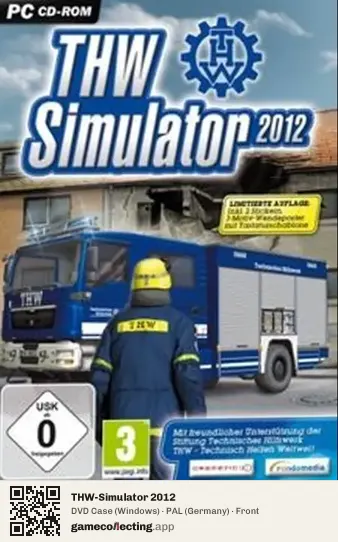 THW-Simulator 2012 Computer, Germany box front