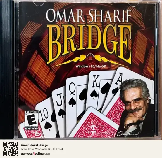 Omar Sharif Bridge Computer, NTSC box front