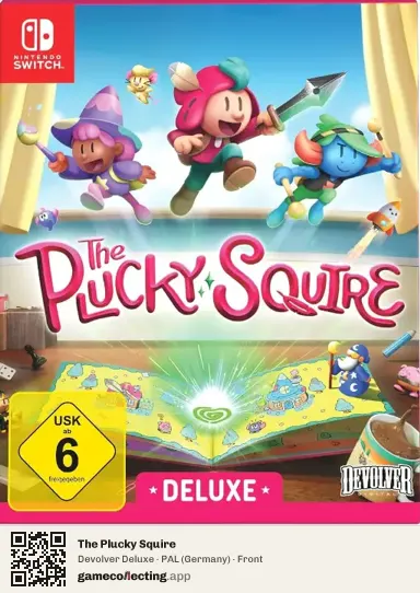 The Plucky Squire Nintendo Switch, Germany box front