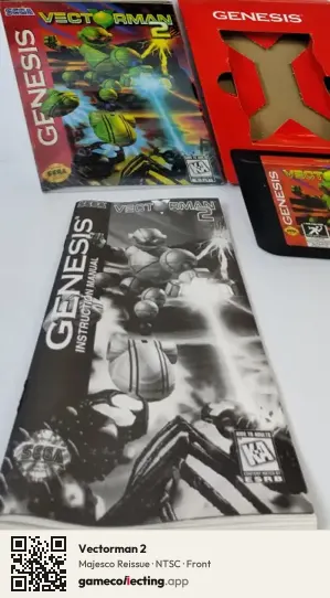 Vectorman 2 Sega Mega Drive / Genesis, NTSC box front
