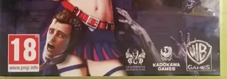 Lollipop Chainsaw, the PEGI square on its front