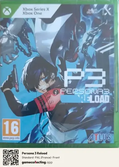 Persona 3 Reload Xbox Series X, France box front