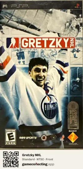Gretzky NHL PlayStation Portable, NTSC box front