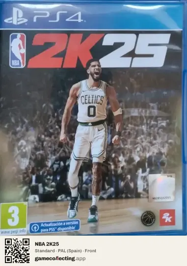 NBA 2K25 PlayStation 4, Spain box front