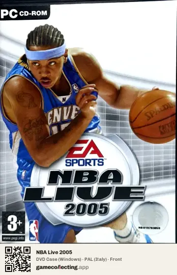 NBA Live 2005 Computer, Italy box front
