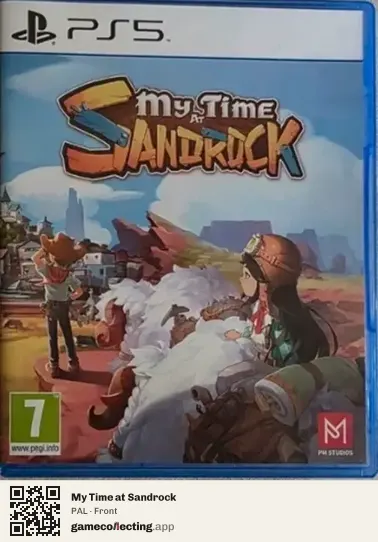 My Time at Sandrock PlayStation 5, PAL box front