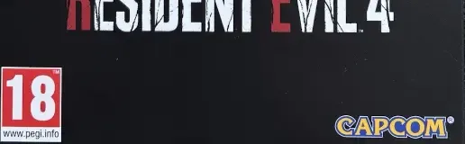 Resident Evil 4, the PEGI square on its front