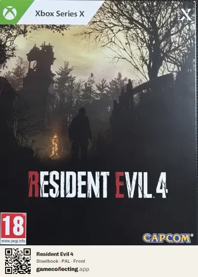 Resident Evil 4 Xbox Series X, PAL box front