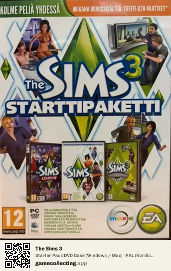The Sims 3 Computer, Nordic countries box front