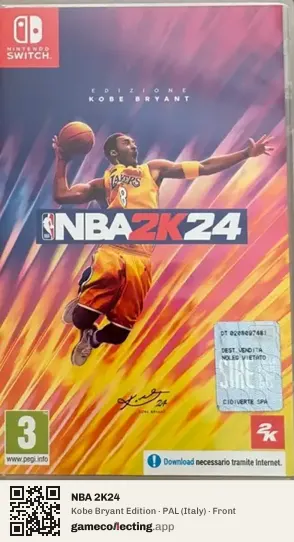 NBA 2K24 Nintendo Switch, Italy box front