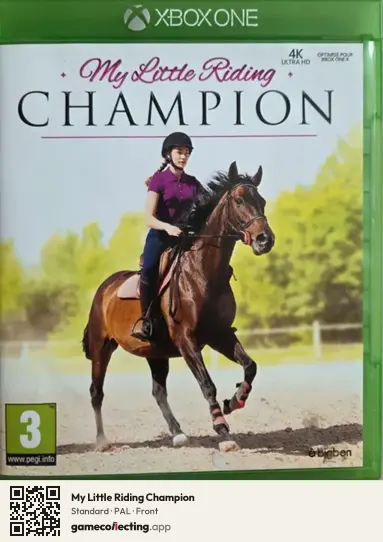 My Little Riding Champion Xbox One, PAL box front