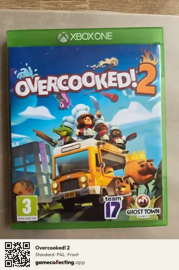 Overcooked! 2 Xbox One, PAL box front