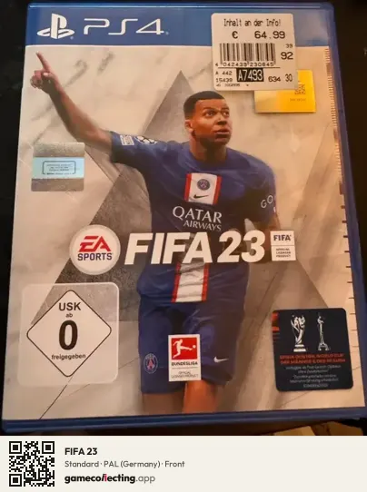 FIFA 23 PlayStation 4, Germany box front