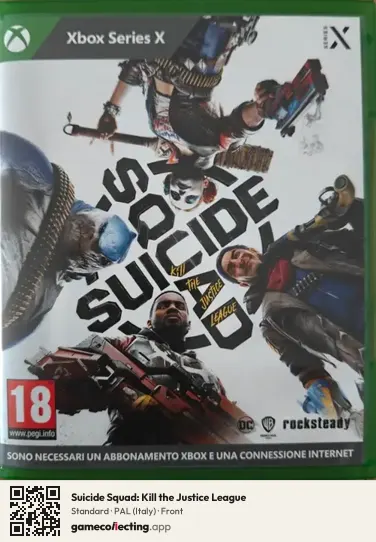 Suicide Squad: Kill the Justice League Xbox Series X, Italy box front