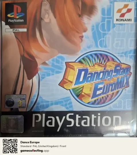 Dance Europe PlayStation, United Kingdom box front