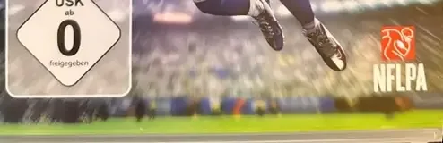 Madden NFL 16, the USK square on its front