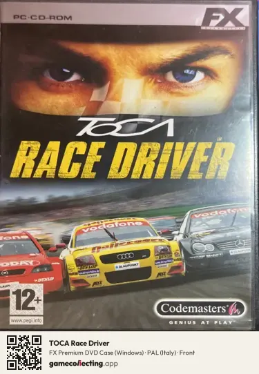 TOCA Race Driver Computer, Italy box front