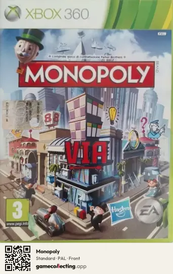 Monopoly Xbox 360, PAL box front