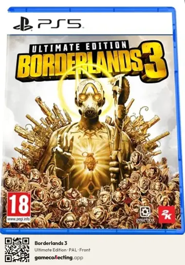 Borderlands 3 PlayStation 5, PAL box front