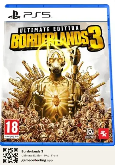 Borderlands 3 PlayStation 5, PAL box front