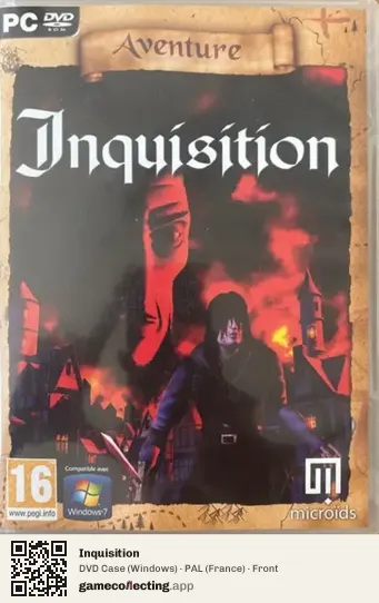 Inquisition Computer, France box front