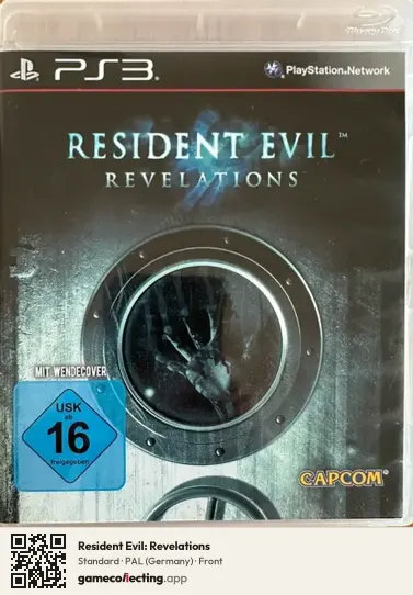 Resident Evil: Revelations PlayStation 3, Germany box front