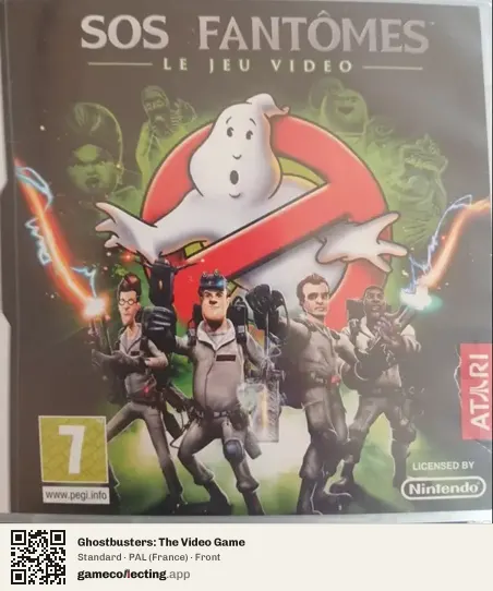 Ghostbusters: The Video Game Nintendo DS, France box front
