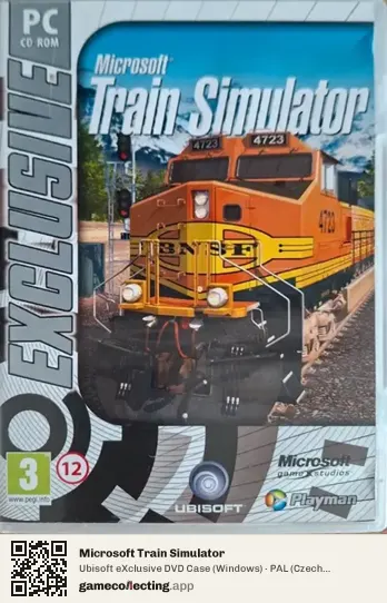 Microsoft Train Simulator Computer, Czech Republic box front