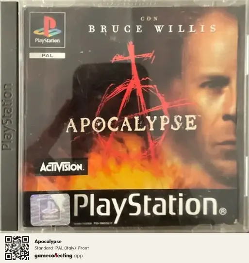 Apocalypse PlayStation, Italy box front