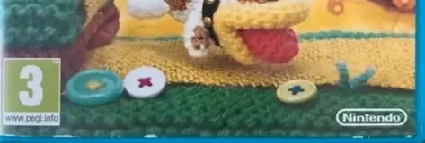 Yoshi's Woolly World, the PEGI square on its front