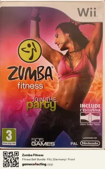 Zumba Fitness Nintendo Wii, Germany box front