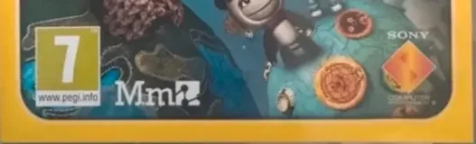 LittleBigPlanet 2, the PEGI square on its front
