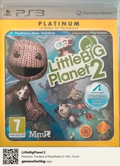 LittleBigPlanet 2 PlayStation 3, PAL box front