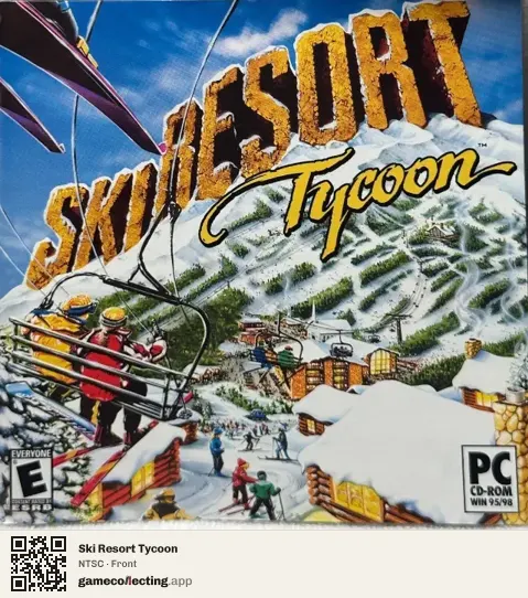 Ski Resort Tycoon Computer, NTSC box front