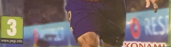 Pro Evolution Soccer 2018, the PEGI square on its front