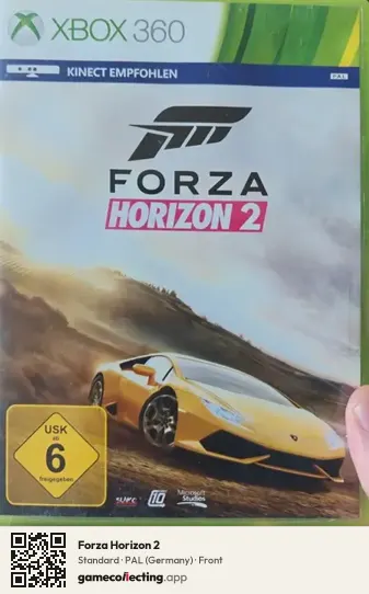 Forza Horizon 2 Xbox 360, Germany box front