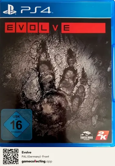Evolve PlayStation 4, Germany box front
