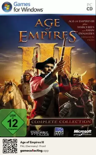 Age of Empires III Computer, Germany box front