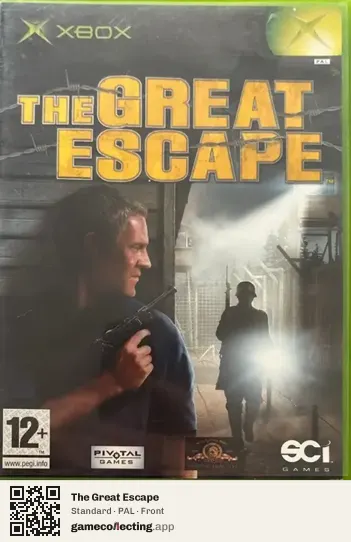 The Great Escape Xbox, PAL box front