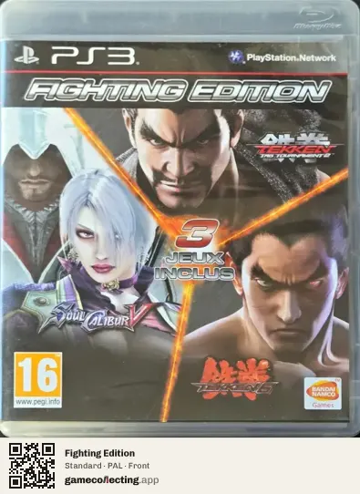 Fighting Edition PlayStation 3, PAL box front
