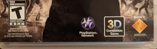 The Fight: Lights Out, the ESRB box on its front