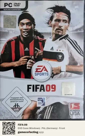 FIFA 09 Computer, Germany box front