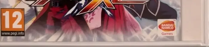 Project X Zone, the PEGI square on its front