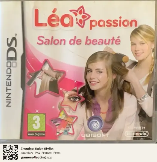 Imagine: Salon Stylist Nintendo DS, France box front
