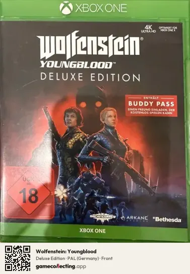 Wolfenstein: Youngblood Xbox One, Germany box front